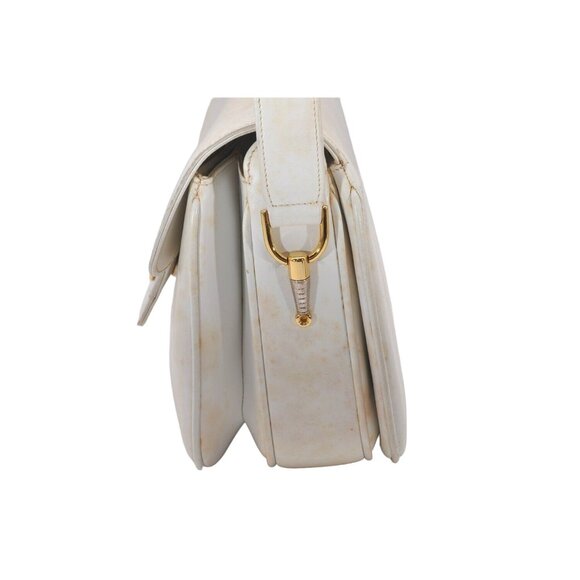 Gucci Ivory Leather 1955 Horse-bit Shoulder Bag with Two-tone Hardware - Picture 16 of 16